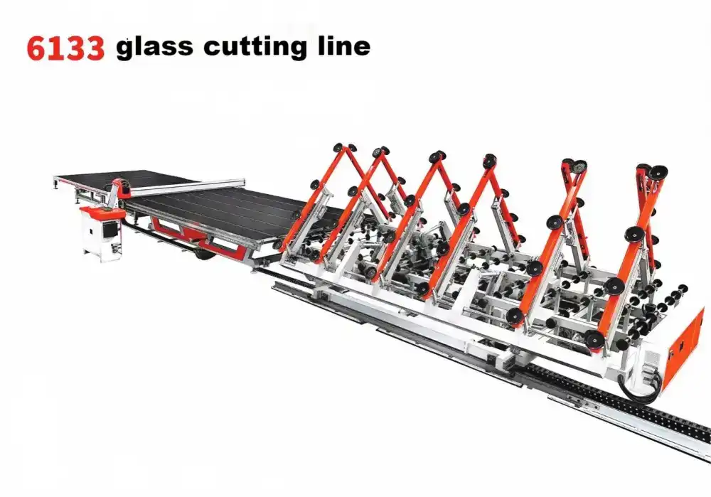 Glass production line